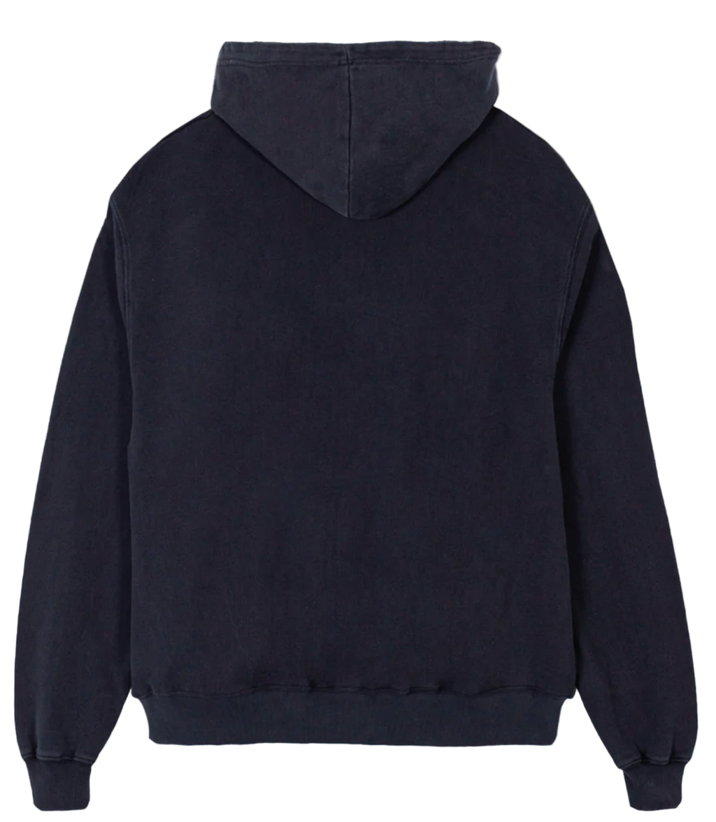 460GSM BLACK VINTAGE HOODIE