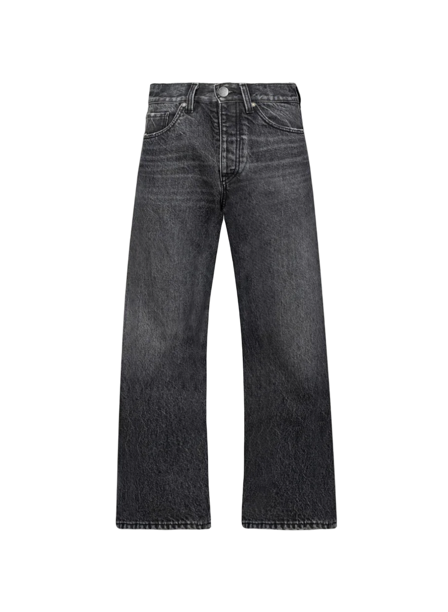 BLACK SHADOW LOOSE JEANS