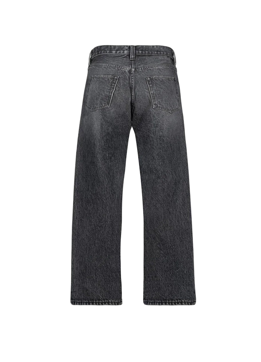 BLACK SHADOW LOOSE JEANS