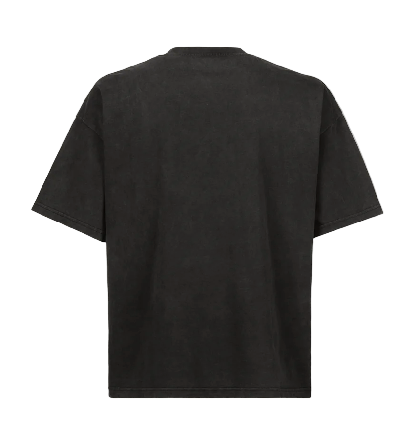 240GSM BLACK VINTAGE TEE