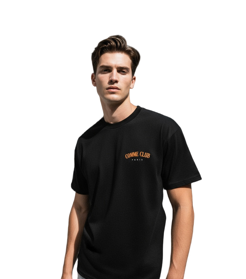 240GSM BLACK TEE